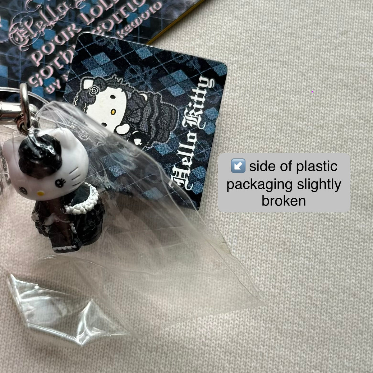 Hello Kitty Rose Pour Lolita Gothic 2006 Vintage Charm Strap