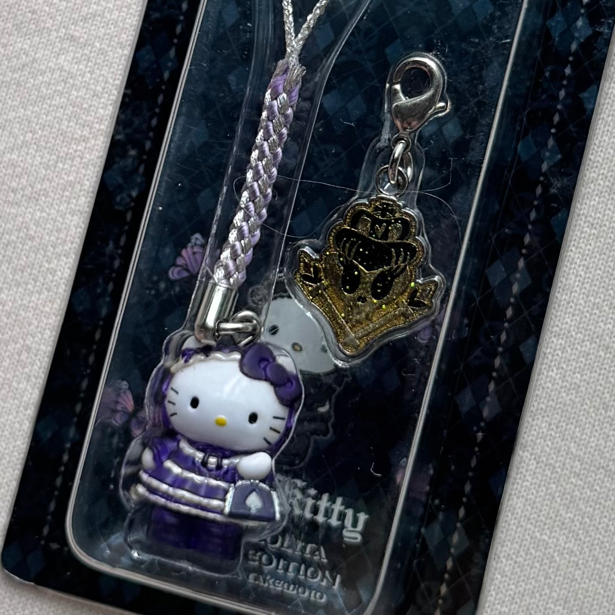 Hello Kitty Spade Pour Lolita Gothic 2006 Vintage Charm Strap